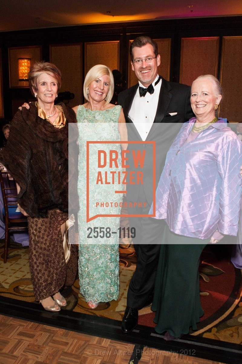 Judy Guggenhime, Maggie Watkins, Christopher Browne, Denise Browne, The San Francisco Debutante Ball, Westin St. Francis, June 22nd, 2012, Photo #2558-1119 Judy Guggenhime, Maggie Watkins, Christopher Browne, Denise Browne, Photo #2558-1119