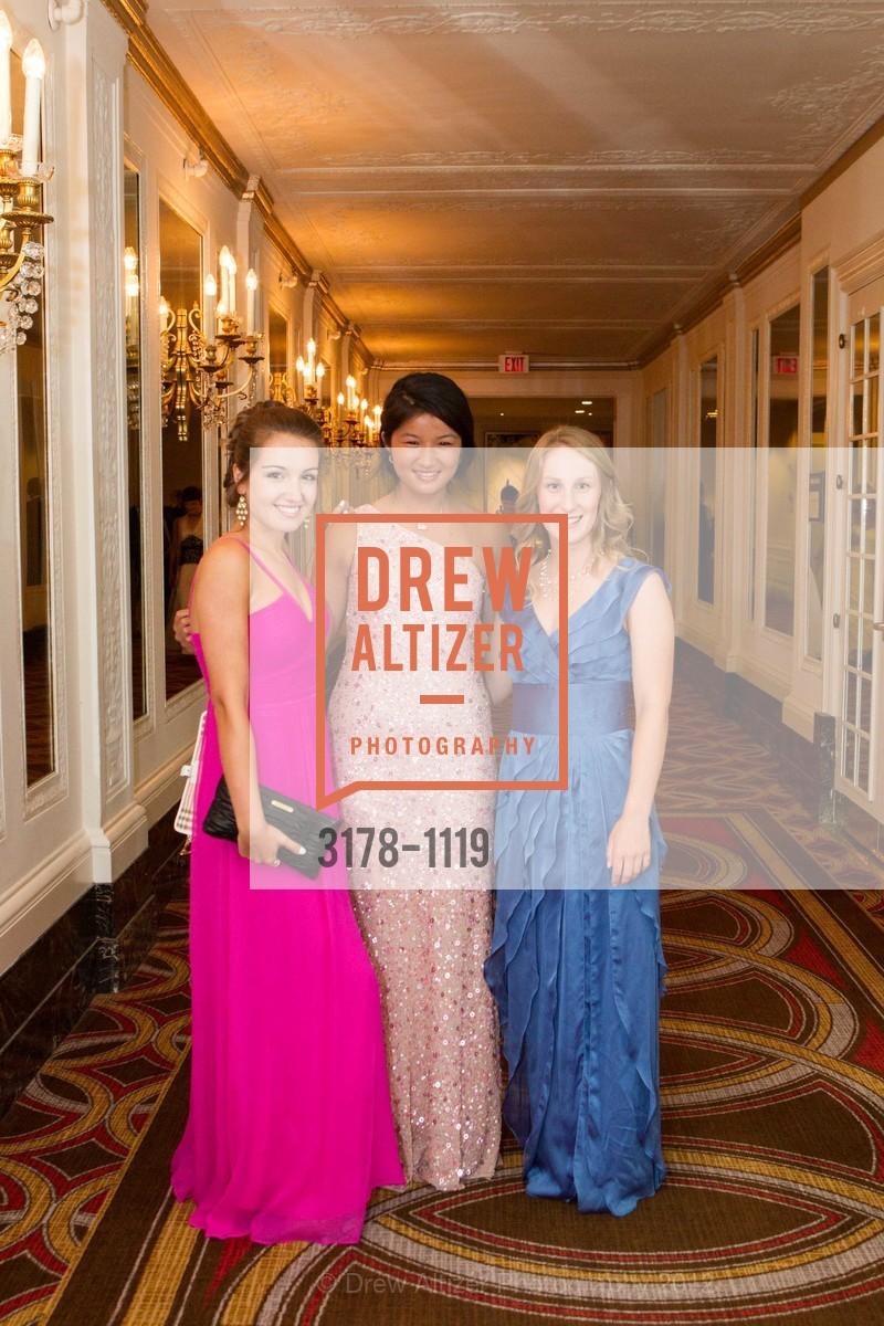 Kristin Farrell, Claudia Lu, Shannon Sparks, The San Francisco Debutante Ball, Westin St. Francis, June 22nd, 2012, Photo #3178-1119 Kristin Farrell, Claudia Lu, Shannon Sparks, Photo #3178-1119