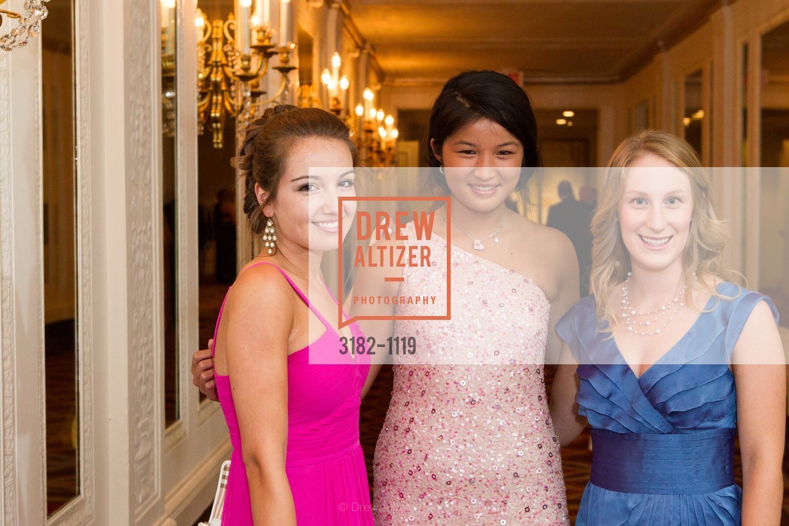 Kristin Farrell, Claudia Lu, Shannon Sparks, The San Francisco Debutante Ball, Westin St. Francis, June 22nd, 2012, Photo #3182-1119 Kristin Farrell, Claudia Lu, Shannon Sparks, Photo #3182-1119