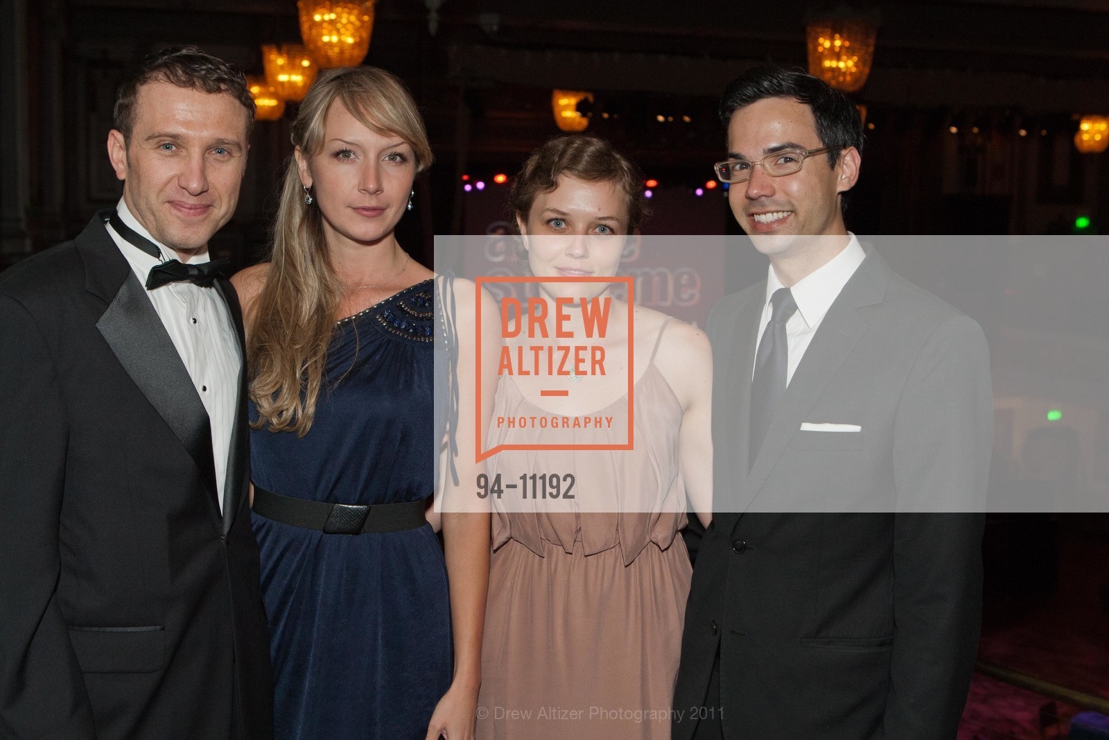Patrick Riley, Inna Kulikova, Ama Wertz, Patrick Polischuk, A Love Supreme, the 2nd Annual GLIDE Legacy Gala, US, July 11th, 2011, Photo #94-11192 Patrick Riley, Inna Kulikova, Ama Wertz, Patrick Polischuk, Photo #94-11192