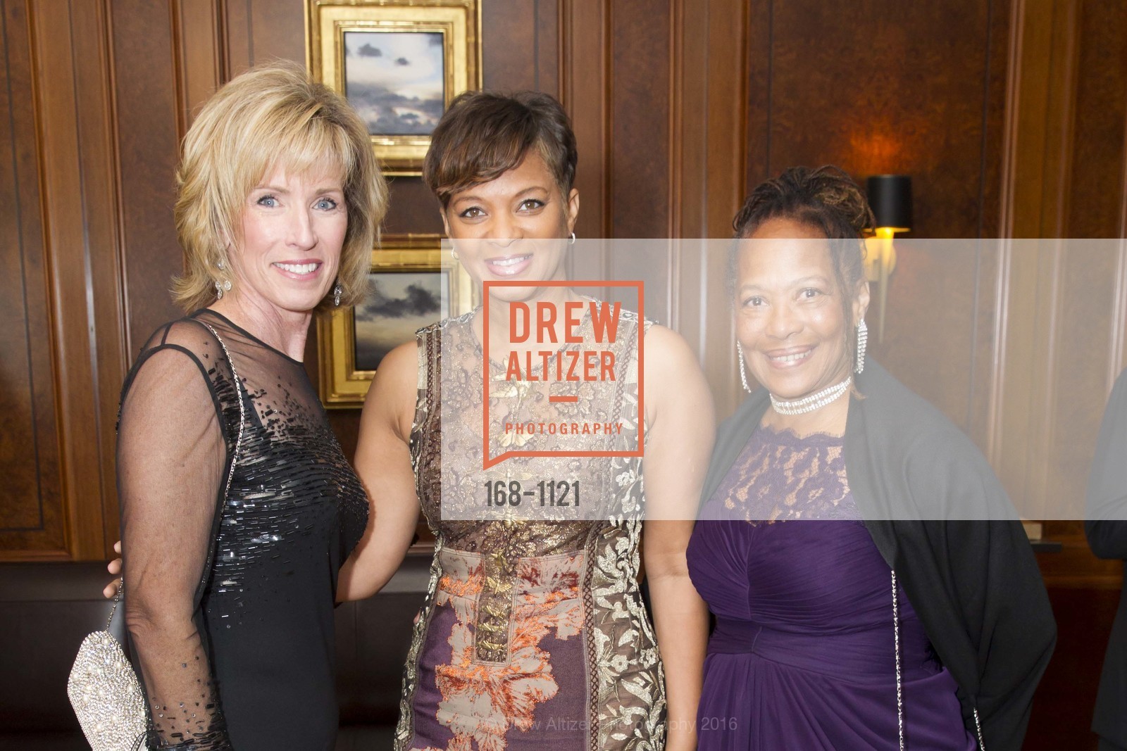 Lorrie Sullenberger, Shonda Scott, Frazier Scurry-Scott, Big Brothers Big Sisters of the Bay Area Mentoring Magic Gala and Auction, Four Seasons Hotel. 757 Market St, April 22nd, 2016, Photo #168-1121 Lorrie Sullenberger, Shonda Scott, Frazier Scurry-Scott, Photo #168-1121