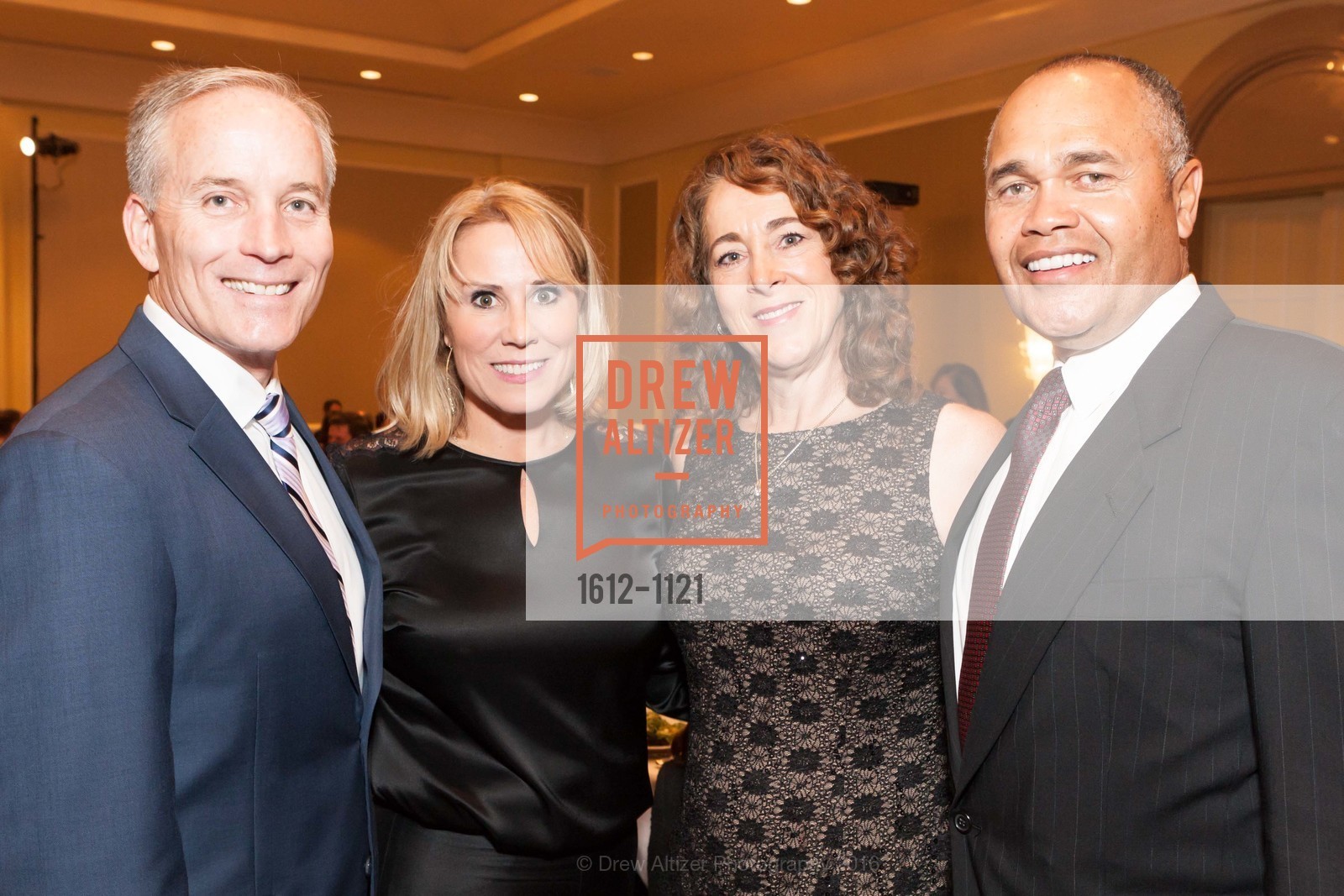 Kevin Sweeney, Amy Lynch, Linda Fore, Hank Fore, Big Brothers Big Sisters of the Bay Area Mentoring Magic Gala and Auction, Four Seasons Hotel. 757 Market St, April 22nd, 2016, Photo #1612-1121 Kevin Sweeney, Amy Lynch, Linda Fore, Hank Fore, Photo #1612-1121