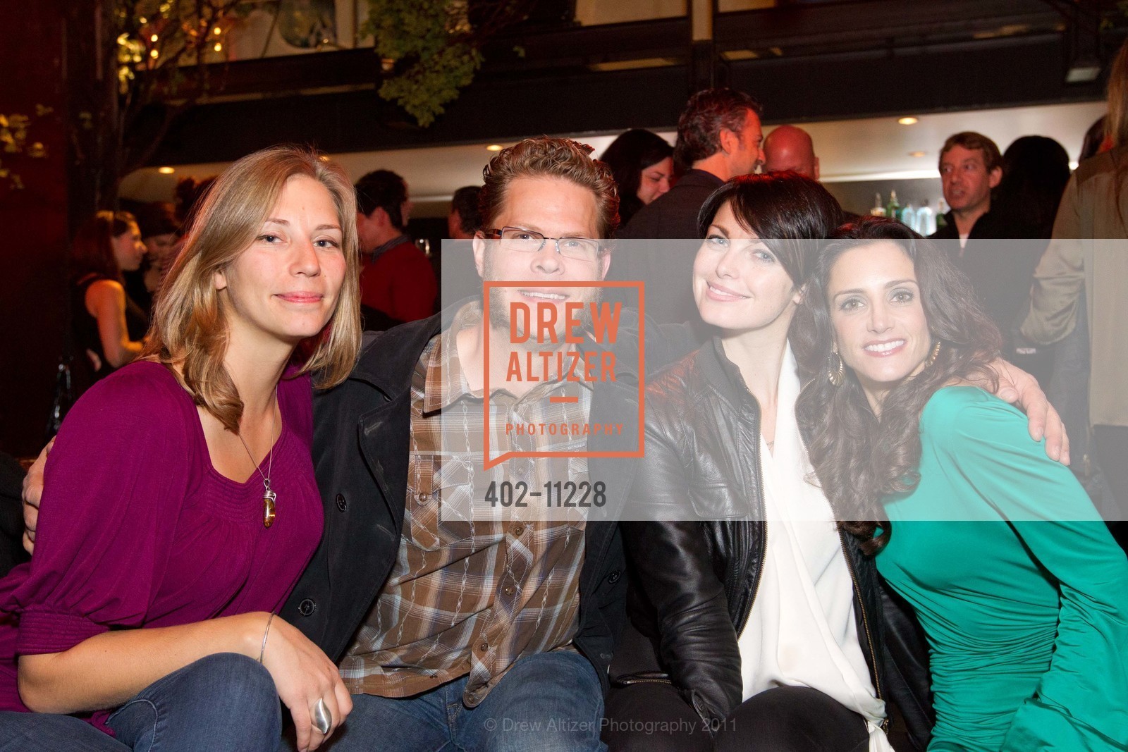 Renata Foucre, John Behrens, Sam Hall, Emily Morse, Emily Morse's launch of her new book: HOT SEX, US, November 9th, 2011, Photo #402-11228 Renata Foucre, John Behrens, Sam Hall, Emily Morse, Photo #402-11228