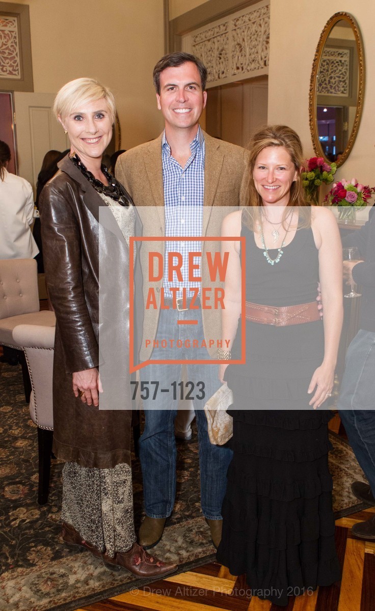 Laura Holmes-Haddad, Peter Mortimer, Amanda Mortimer, Give Breast Cancer the Boot 2016, Fort Mason, General's Residence, April 23rd, 2016, Photo #757-1123 Laura Holmes-Haddad, Peter Mortimer, Amanda Mortimer, Photo #757-1123