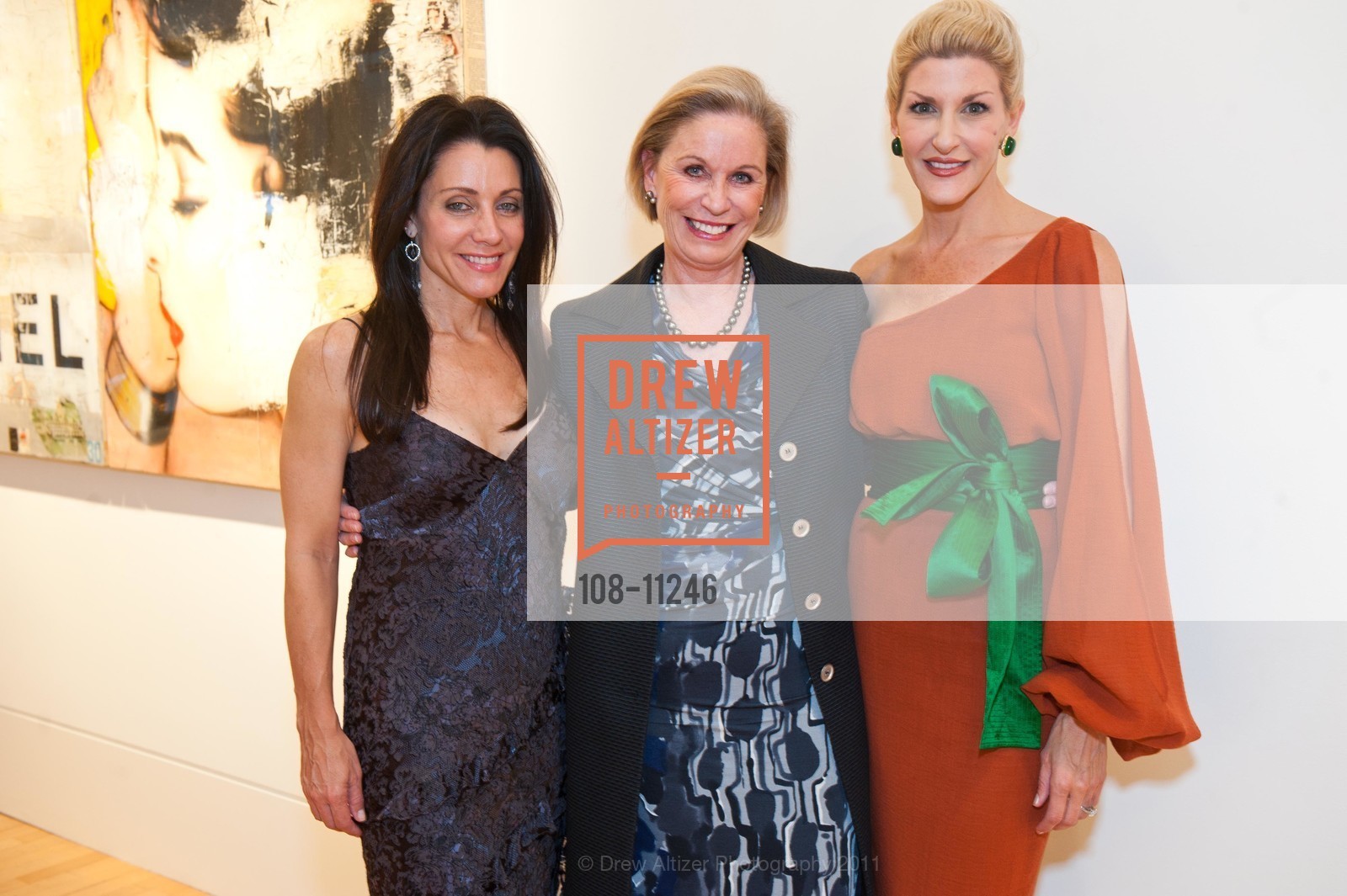 Deborah Taylor, Sonia Evers, Karen Caldwell, Launch Party for SF BALLET AUXILLIARY Student Showcase Dinner, US, May 19th, 2011, Photo #108-11246 Deborah Taylor, Sonia Evers, Karen Caldwell, Photo #108-11246