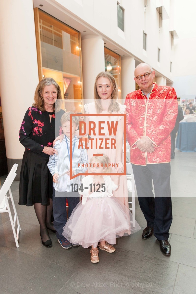 Ruth Wilcox, Oliver Wilcox, Chloe Wilcox, Ken Wilcox, Once Upon a Time in Asia, Asian Art Museum, April 22nd, 2016, Photo #104-1125 Ruth Wilcox, Oliver Wilcox, Chloe Wilcox, Ken Wilcox, Photo #104-1125