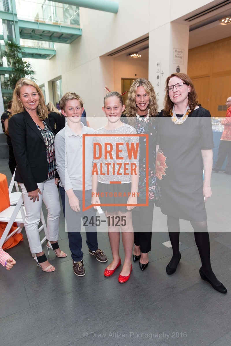 Caroline Wilkinson, Mason Barber, Margo Barber, Melissa Barber, Mary Jo Poland, Once Upon a Time in Asia, Asian Art Museum, April 22nd, 2016, Photo #245-1125 Caroline Wilkinson, Mason Barber, Margo Barber, Melissa Barber, Mary Jo Poland, Photo #245-1125