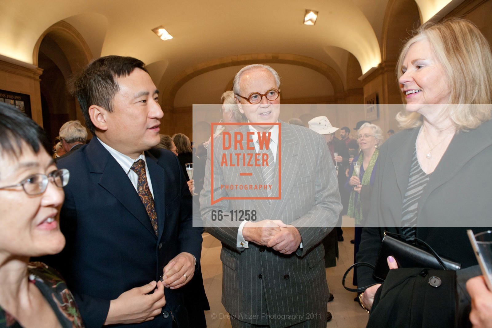 Carol Izumi, Frank Wu, Baxter Rice, Paula Gambs, NEW CENTURY CHAMBER ORCHESTRA'S 20th Anniversary Gala, US, November 5th, 2011, Photo #66-11258 Carol Izumi, Frank Wu, Baxter Rice, Paula Gambs, Photo #66-11258