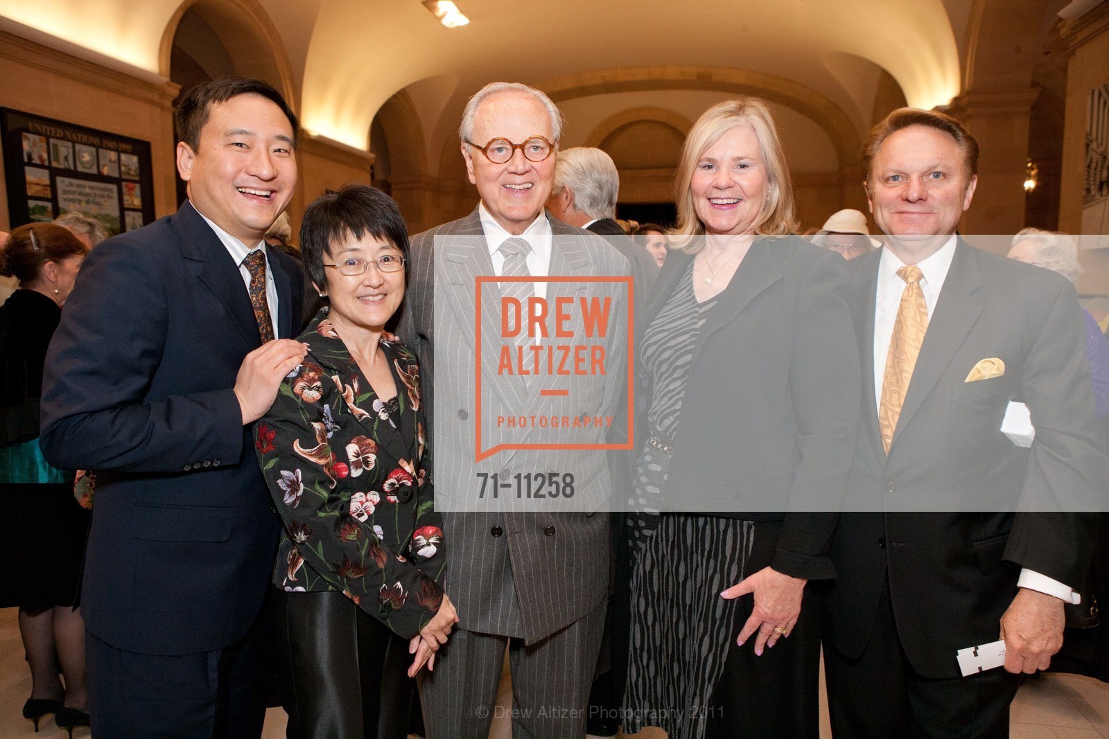 Frank Wu, Carol Izumi, Baxter Rice, Paula Gambs, Mark Jordan, NEW CENTURY CHAMBER ORCHESTRA'S 20th Anniversary Gala, US, November 5th, 2011, Photo #71-11258 Frank Wu, Carol Izumi, Baxter Rice, Paula Gambs, Mark Jordan, Photo #71-11258