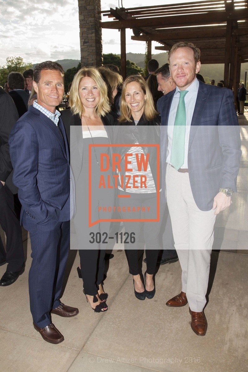 Chad Christo, Melissa Christo, Alex Jennings, Jeffrey Jennings, 2016 Summer Search North Bay Dinner, Peacock Gap, April 21st, 2016, Photo #302-1126 Chad Christo, Melissa Christo, Alex Jennings, Jeffrey Jennings, Photo #302-1126