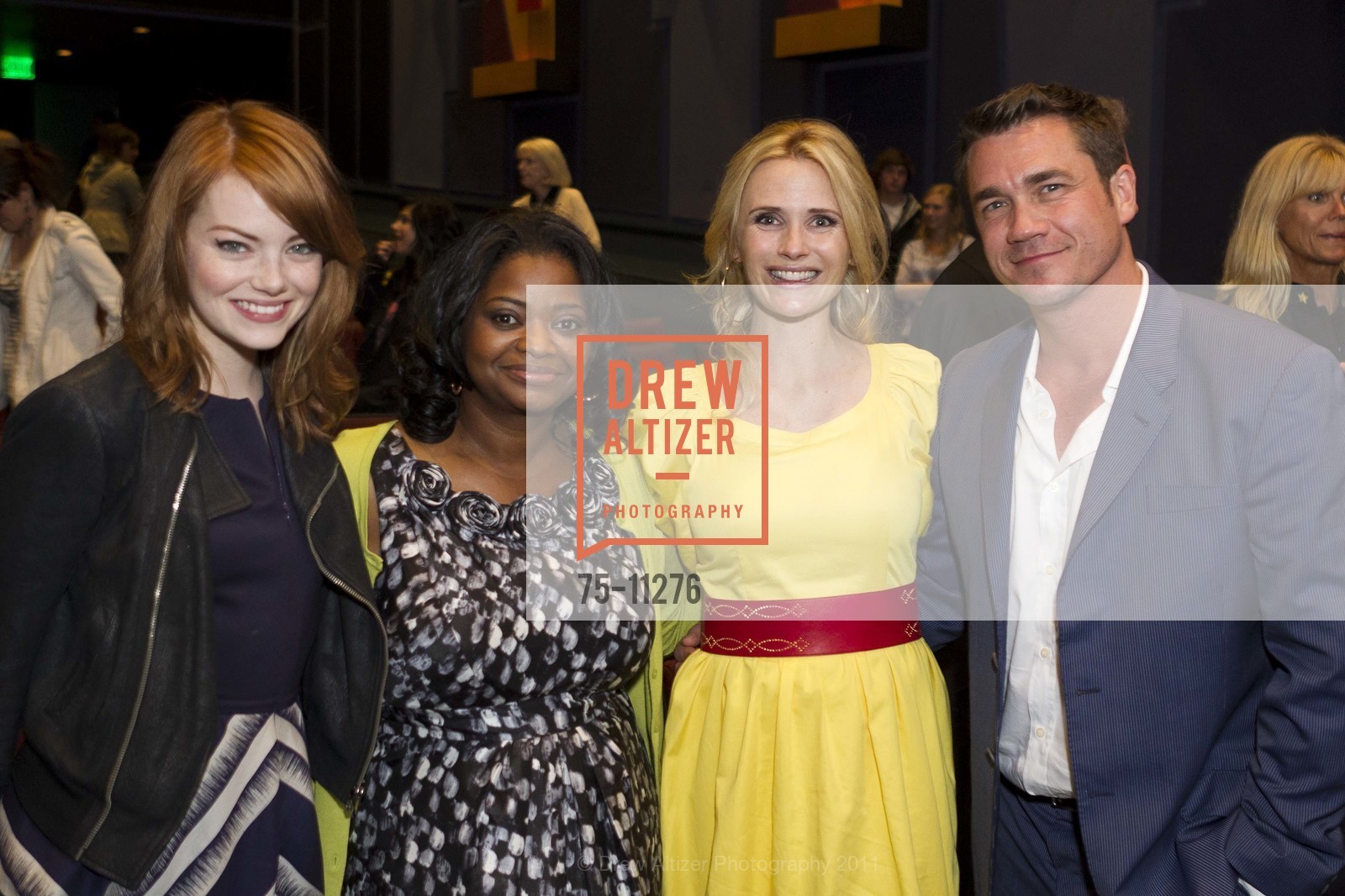 Emma Stone, Octavia Spencer, Jennifer Siebel Newsom, Tate Taylor, Screening of THE HELP at the Lanmark Embarcadero Cinema, US, July 12th, 2011, Photo #75-11276 Emma Stone, Octavia Spencer, Jennifer Siebel Newsom, Tate Taylor, Photo #75-11276