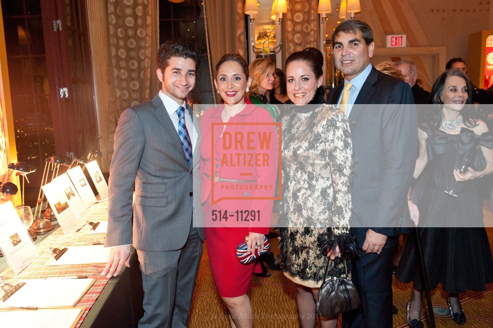 Jonathan Lazar, Brenda Zarate, Natalia Hernandez, Israel Hernandez, SF OPERA Holiday Cheers 2011, US, December 7th, 2011, Photo #514-11291 Jonathan Lazar, Brenda Zarate, Natalia Hernandez, Israel Hernandez, Photo #514-11291
