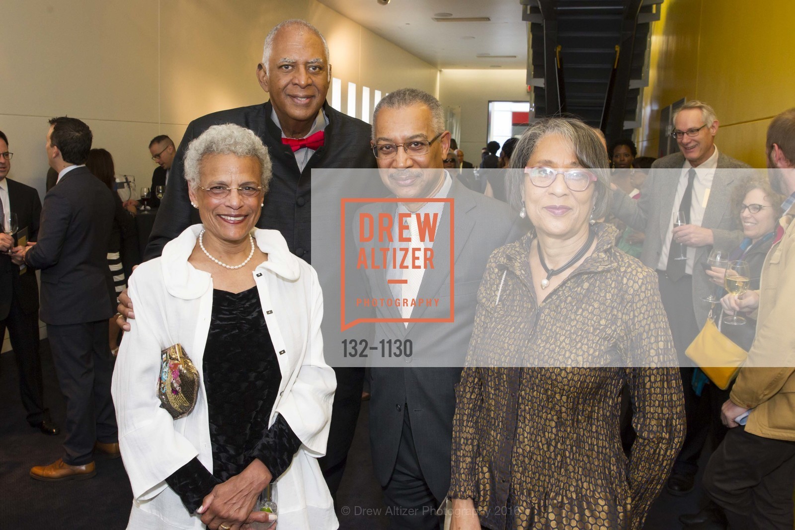 Carolyn Hobbs, Barry Williams, WIll Hobbs, Lalita Tademy, Alonzo King's Lines Ballet's Spring Gala, Yerba Buena Center for the Arts. 701 Mission StSan Francisco, CA 94103, April 23rd, 2016, Photo #132-1130 Carolyn Hobbs, Barry Williams, WIll Hobbs, Lalita Tademy, Photo #132-1130
