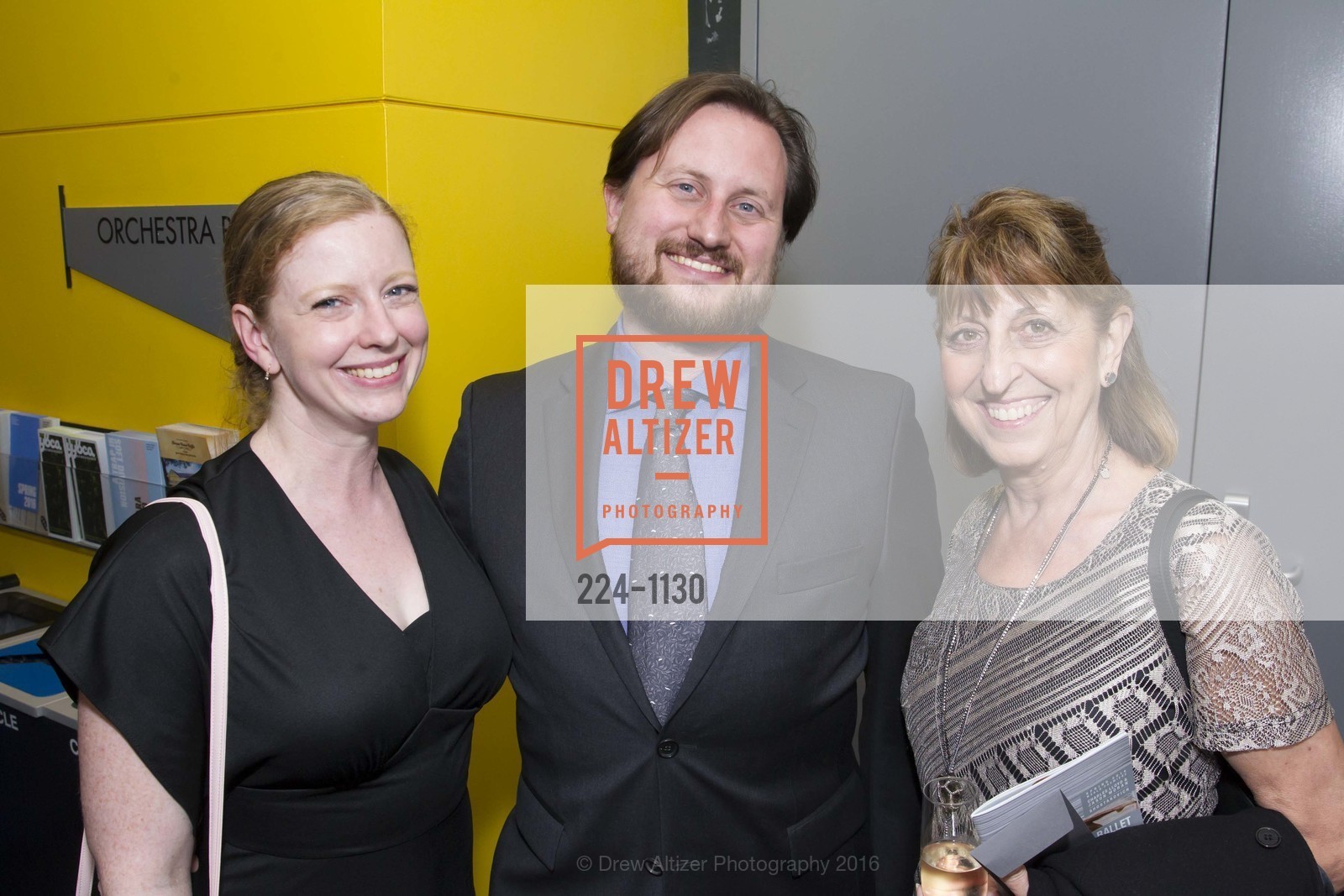 Kate Kennedy, Chris Griffith, Pamm Drake, Alonzo King's Lines Ballet's Spring Gala, Yerba Buena Center for the Arts. 701 Mission StSan Francisco, CA 94103, April 23rd, 2016, Photo #224-1130 Kate Kennedy, Chris Griffith, Pamm Drake, Photo #224-1130