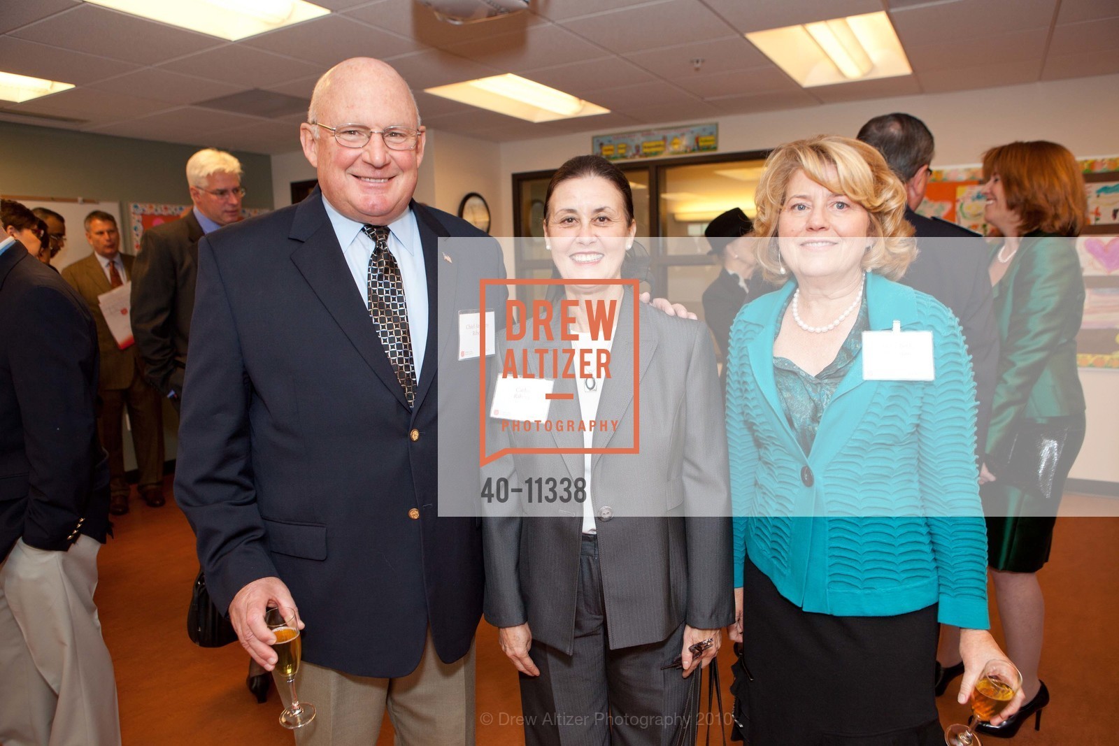 Chief Anthony Ribera, Cathy Ribera, Mary Beth Warman, Photo #40-11338