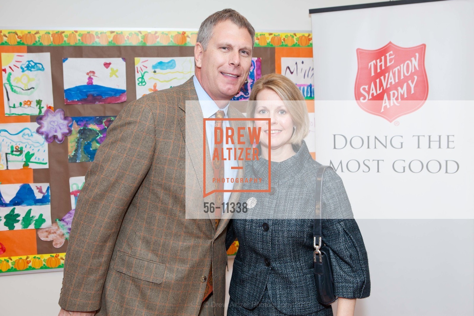 Ernst Bauer, Leslie Bauer, The Salvation Army's Seventh Annual San Francisco Holiday Luncheon, US, November 18th, 2010, Photo #56-11338 Ernst Bauer, Leslie Bauer, Photo #56-11338