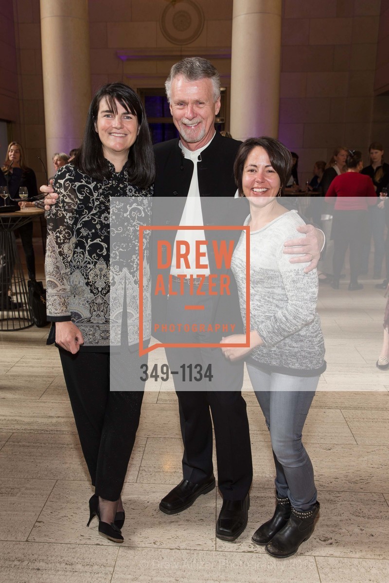 Deniz Bolbol, Ross MacPhee, Beth Shapiro, Bently Foundation's American Wild Horse Cocktail Event, Bently Reserve. 400 Sansome Street, April 27th, 2016, Photo #349-1134 Deniz Bolbol, Ross MacPhee, Beth Shapiro, Photo #349-1134