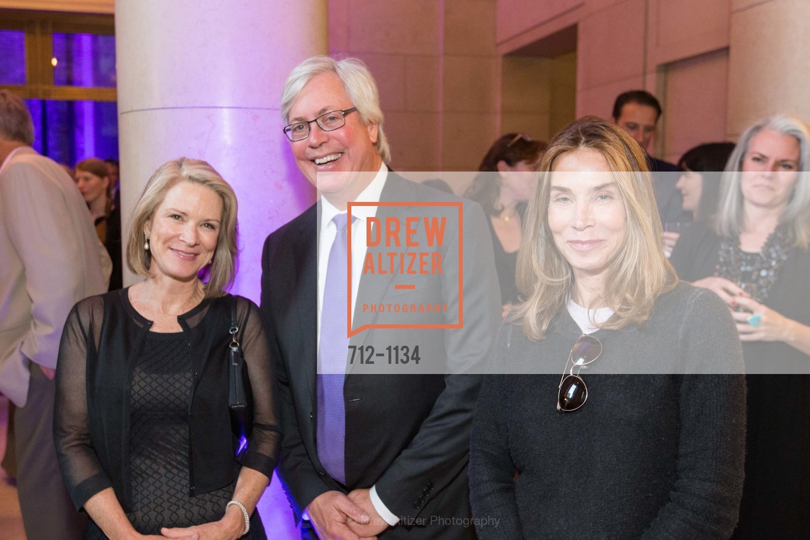 Laurie Hake, Bill Hake, Jeannie Anderson, Bently Foundation's American Wild Horse Cocktail Event, Bently Reserve. 400 Sansome Street, Photo #712-1134 Laurie Hake, Bill Hake, Jeannie Anderson, Photo #712-1134