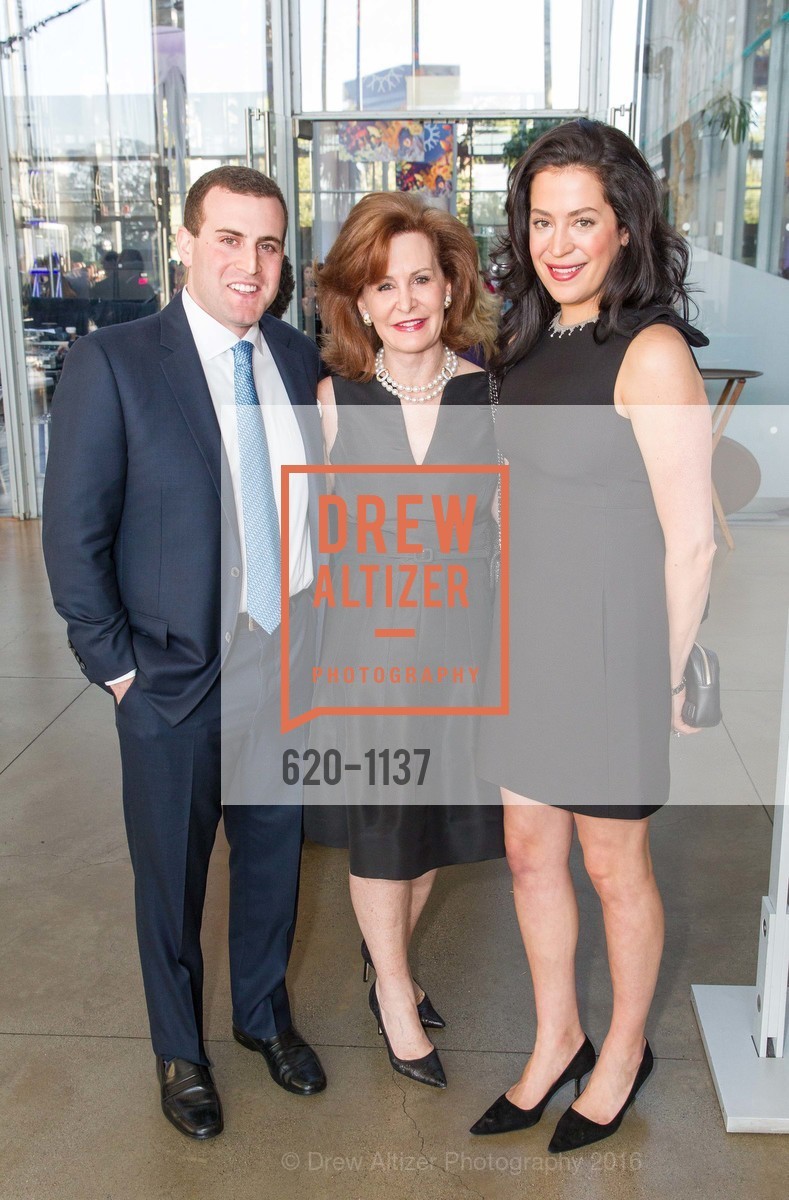 Will Heldfound, Diane Morris, Becky Ascher, California Academy of Sciences - 2016 Big Bang Gala, California Academy of Sciences, April 28th, 2016, Photo #620-1137 Will Heldfound, Diane Morris, Becky Ascher, Photo #620-1137