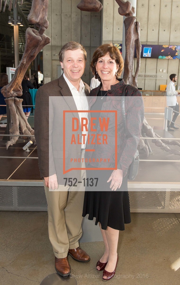 Ken Callander, Karen Frank, California Academy of Sciences - 2016 Big Bang Gala, California Academy of Sciences, April 28th, 2016, Photo #752-1137 Ken Callander, Karen Frank, Photo #752-1137