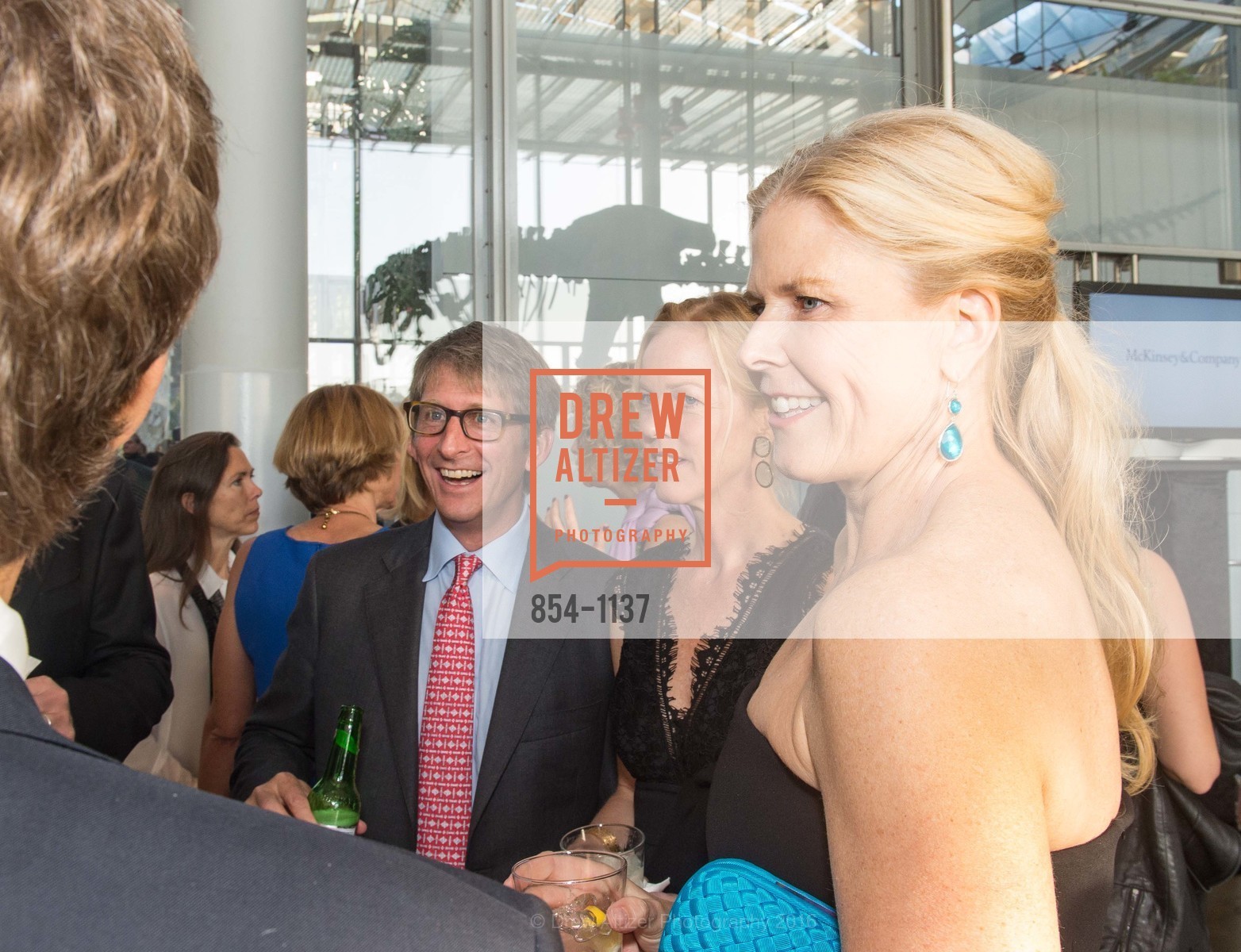 Keith Stovell, Christine Stovell, Virginia Tusher, California Academy of Sciences - 2016 Big Bang Gala, California Academy of Sciences, April 28th, 2016, Photo #854-1137 Keith Stovell, Christine Stovell, Virginia Tusher, Photo #854-1137
