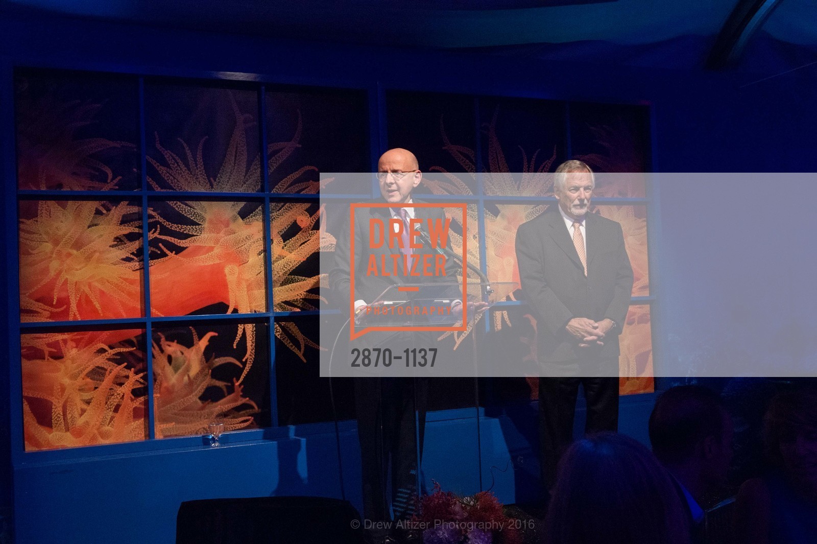 Jerome Vascellaro, Mark Buell, California Academy of Sciences - 2016 Big Bang Gala, California Academy of Sciences, April 28th, 2016, Photo #2870-1137 Jerome Vascellaro, Mark Buell, Photo #2870-1137
