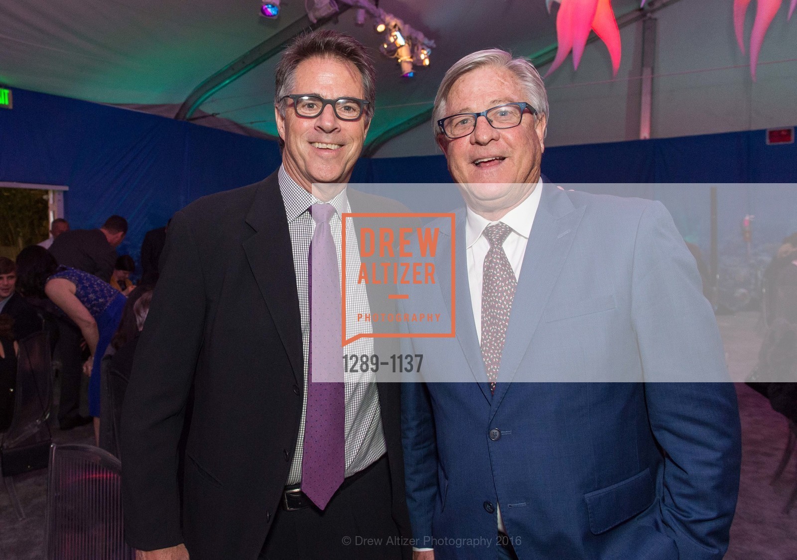 Bill Schutte, Tom Huntington, California Academy of Sciences - 2016 Big Bang Gala, California Academy of Sciences, April 28th, 2016, Photo #1289-1137 Bill Schutte, Tom Huntington, Photo #1289-1137