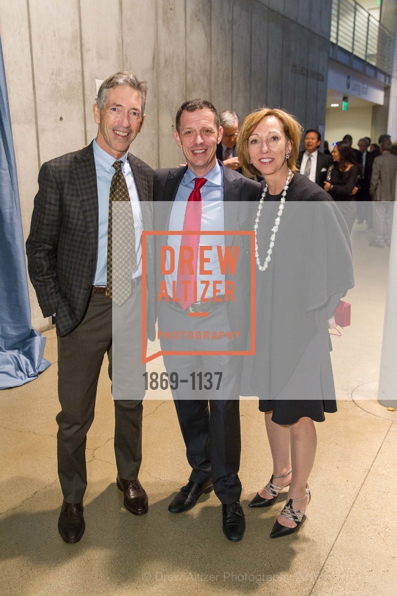 Matt Barger, Nick Hellman, Janice Barger, California Academy of Sciences - 2016 Big Bang Gala, California Academy of Sciences, April 28th, 2016, Photo #1869-1137 Matt Barger, Nick Hellman, Janice Barger, Photo #1869-1137