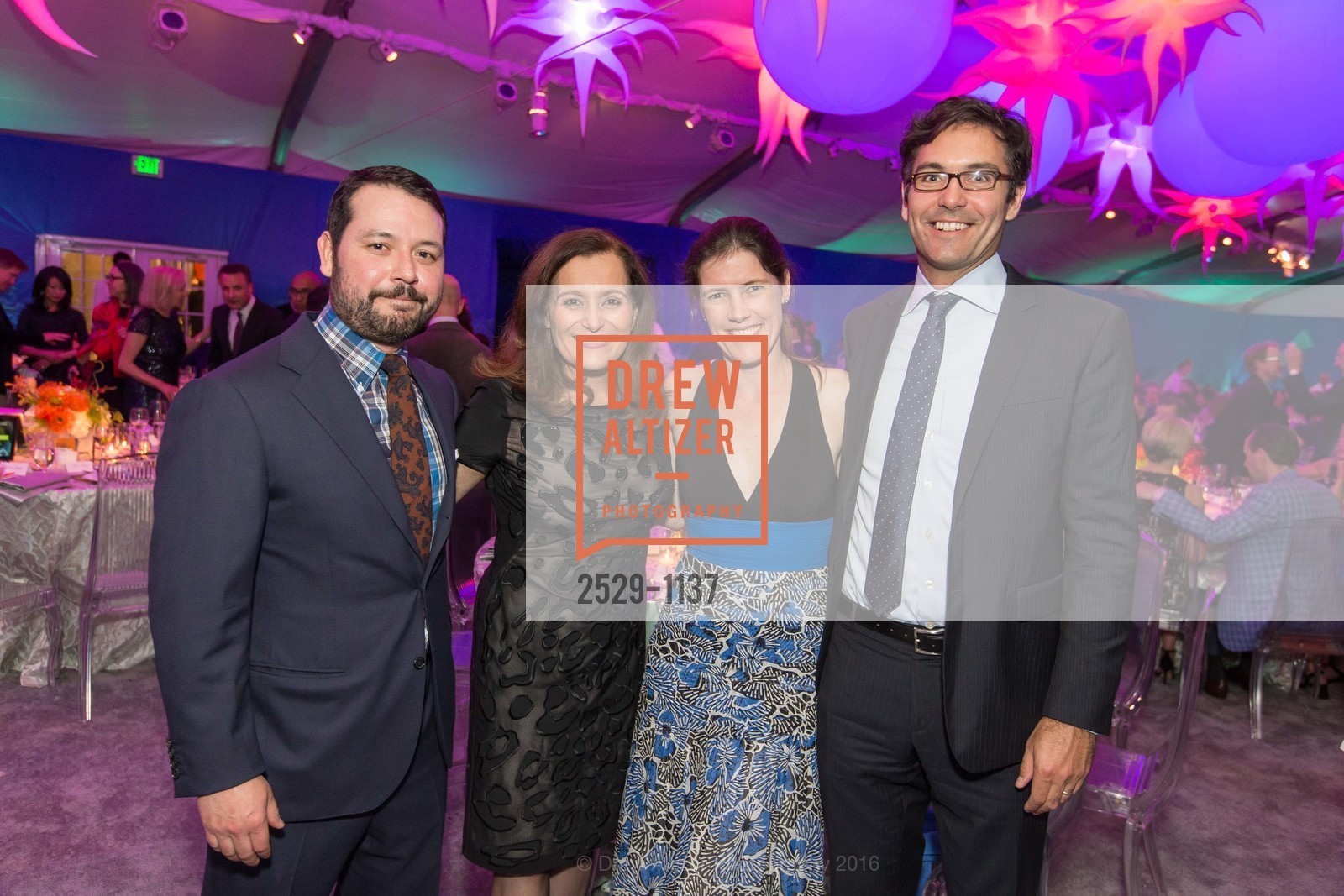 Brandon Hernandez, Geisha Williams, Mari Becker, Tom Becker, California Academy of Sciences - 2016 Big Bang Gala, California Academy of Sciences, April 28th, 2016, Photo #2529-1137 Brandon Hernandez, Geisha Williams, Mari Becker, Tom Becker, Photo #2529-1137