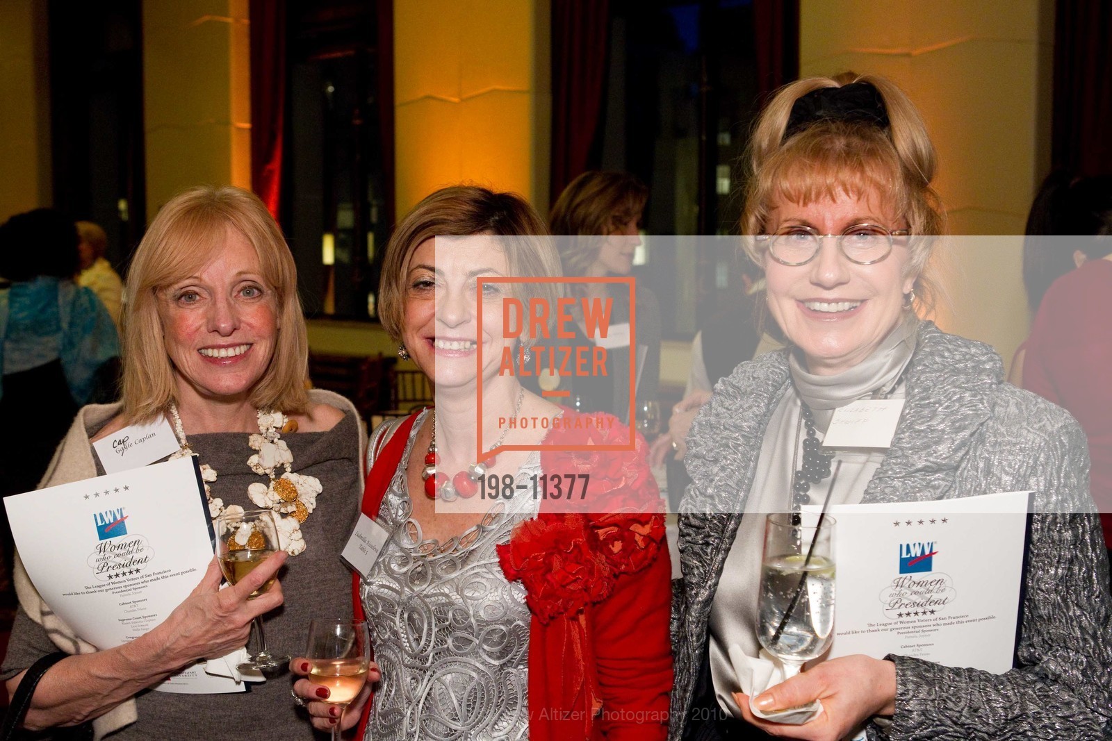 Gail Kaplan, Ludmila Egglenton, Elizabeth Shwiff, "Women Who Could Be President" Awards Reception, US, February 12th, 2010, Photo #198-11377 Gail Kaplan, Ludmila Egglenton, Elizabeth Shwiff, Photo #198-11377