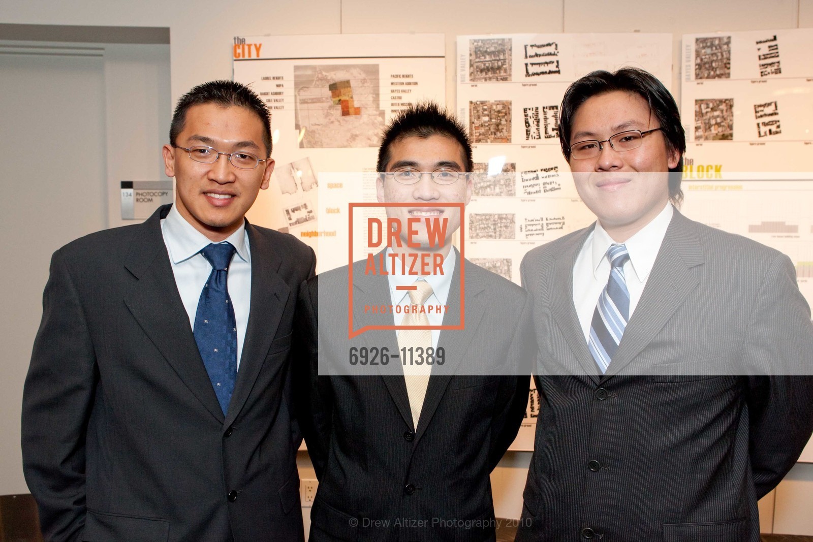 Younson Huang, Shawn Lin, Rev. P. Carlo Rossi, S.J. Entrepreneurial Chair, US, March 14th, 2010, Photo #6926-11389 Younson Huang, Shawn Lin, Photo #6926-11389