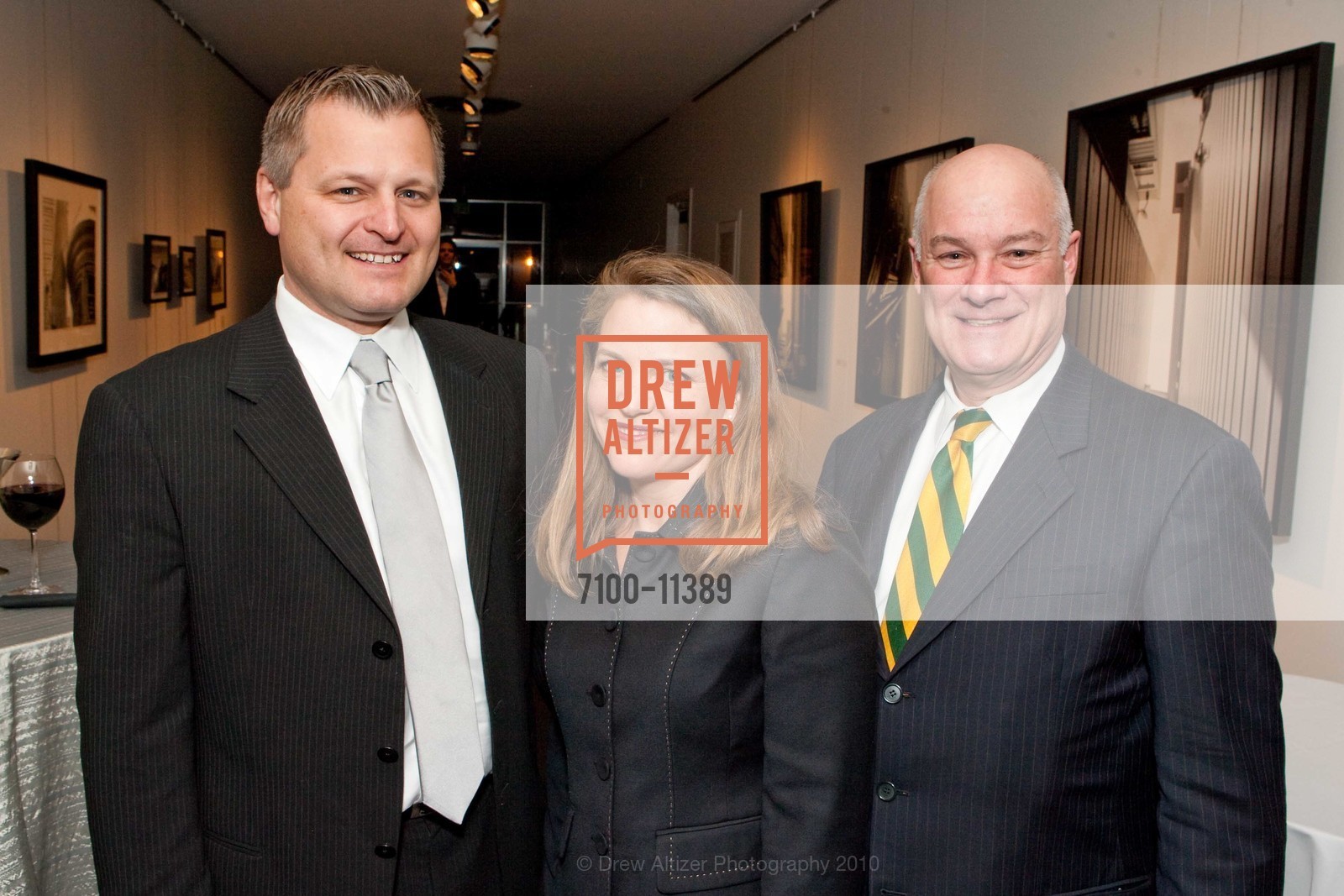 Alan Hoefer, Lisa Hoefer, Michael Duffy, Rev. P. Carlo Rossi, S.J. Entrepreneurial Chair, US, March 14th, 2010, Photo #7100-11389 Alan Hoefer, Lisa Hoefer, Michael Duffy, Photo #7100-11389