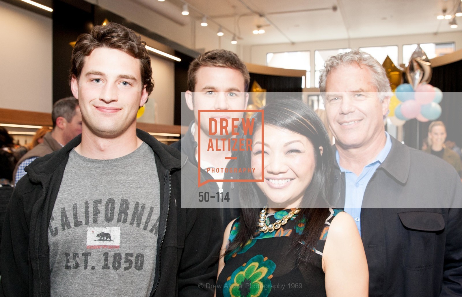 Michael Bruno, Jordan Bruno, Betty Lin, Lee Bruno, Betty Lin Store Opening Party, Betty Lin. 3625 Sacramento Street, May 19th, 2015,Drew Altizer, Drew Altizer Photography, full-service agency, private events, San Francisco photographer, photographer california