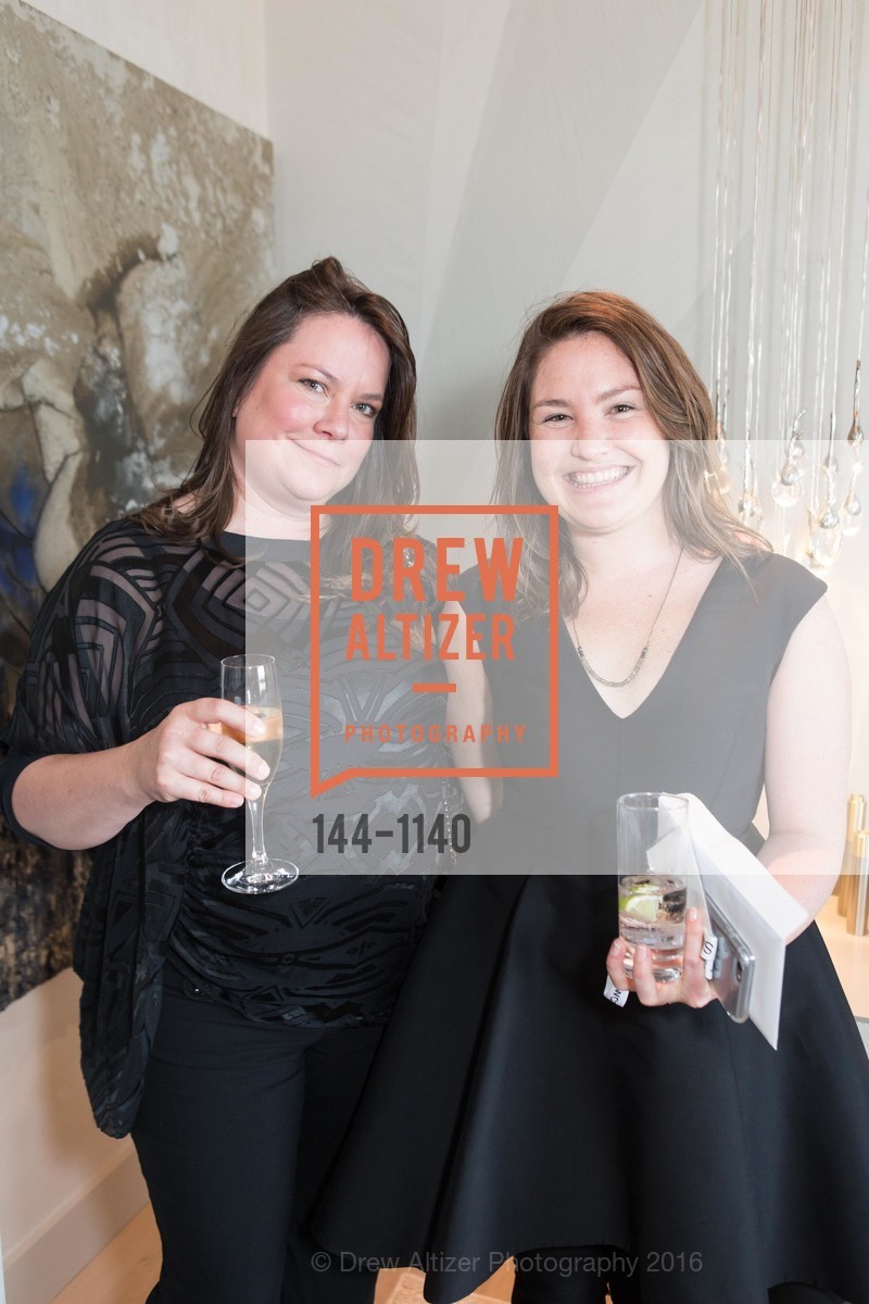 Lydia Saban, Ashley Warner, San Francisco Decorator Showcase Opening Night Party, 298 Chestnut Street. 298 Chestnut Street, April 29th, 2016, Photo #144-1140 Lydia Saban, Ashley Warner, Photo #144-1140