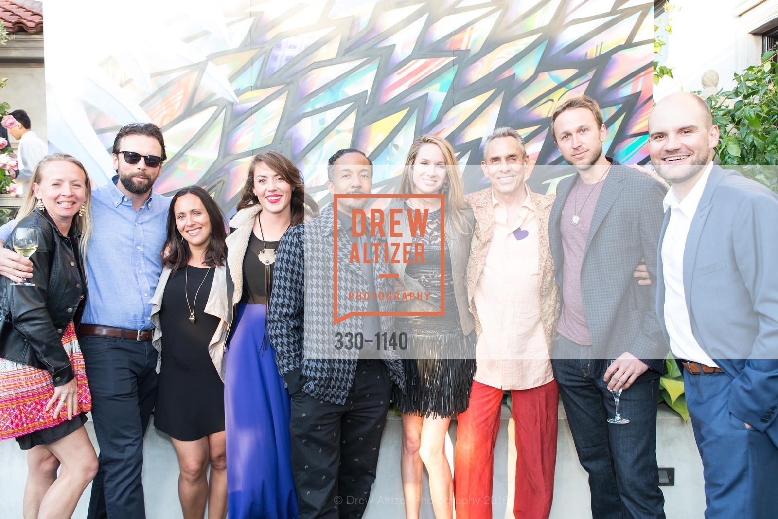 Cici Pallman, Ross Borden, Jennifer Borden, Mimi Court, Megan van Linda, Davis Dalbok, San Francisco Decorator Showcase Opening Night Party, 298 Chestnut Street. 298 Chestnut Street, April 29th, 2016, Photo #330-1140 Cici Pallman, Ross Borden, Jennifer Borden, Mimi Court, Megan van Linda, Davis Dalbok, Photo #330-1140