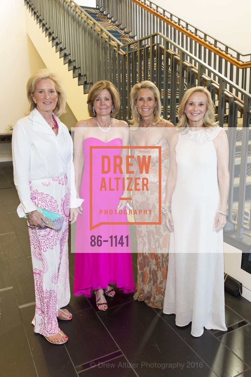 Tish Stuebe, Julie Murphy, Jamey Murphy, Debbie Robbins, Part the Cloud Gala 2016, Rosewood Sand Hill, April 30th, 2016, Photo #86-1141 Tish Stuebe, Julie Murphy, Jamey Murphy, Debbie Robbins, Photo #86-1141