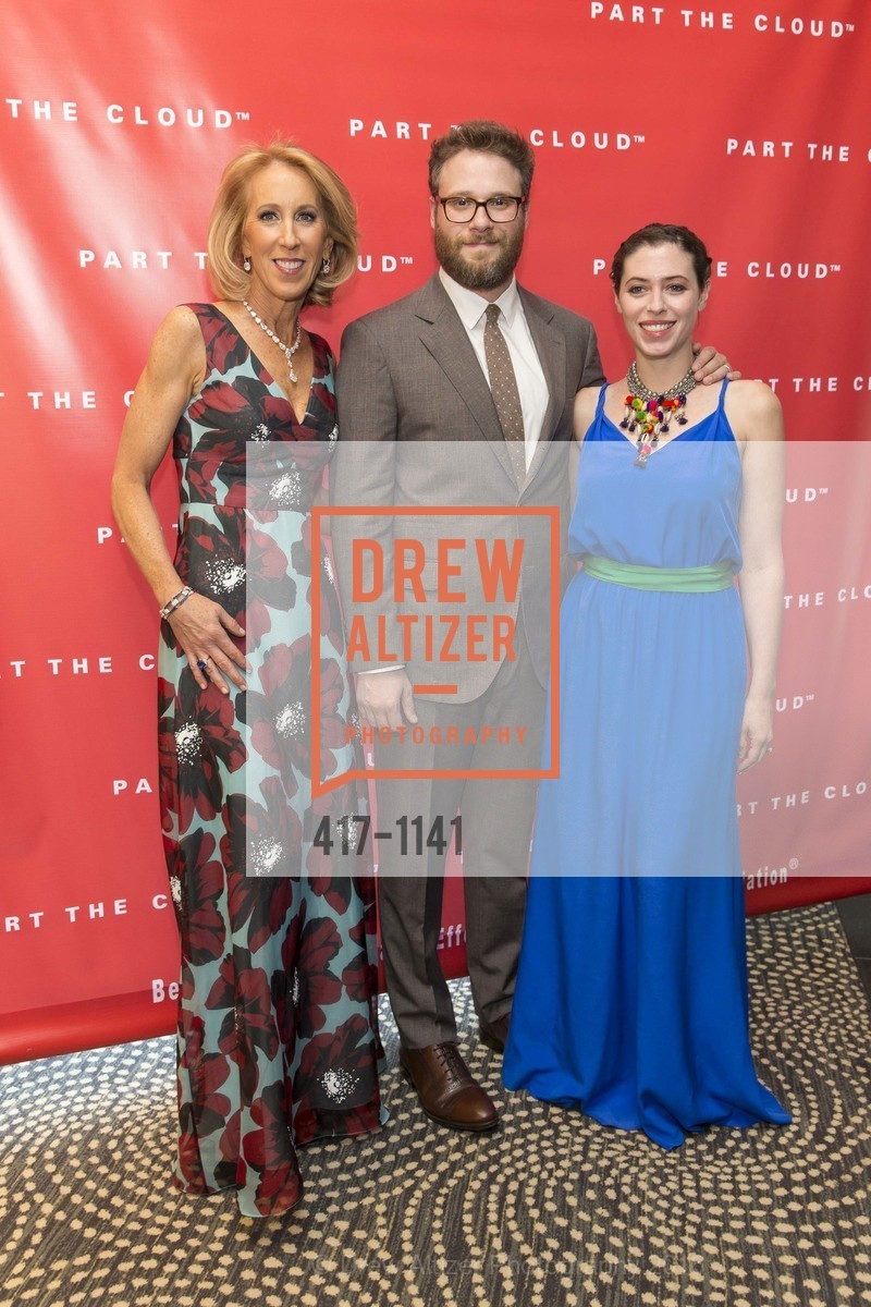 Mikey Hoag, Seth Rogen, Lauren Miller Rogen, Part the Cloud Gala 2016, Rosewood Sand Hill, April 30th, 2016, Photo #417-1141 Mikey Hoag, Seth Rogen, Lauren Miller Rogen, Photo #417-1141