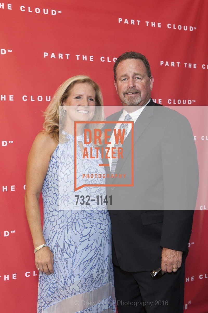 Kathy Lycette, Bob Lycette, Part the Cloud Gala 2016, Rosewood Sand Hill, April 30th, 2016, Photo #732-1141 Kathy Lycette, Bob Lycette, Photo #732-1141