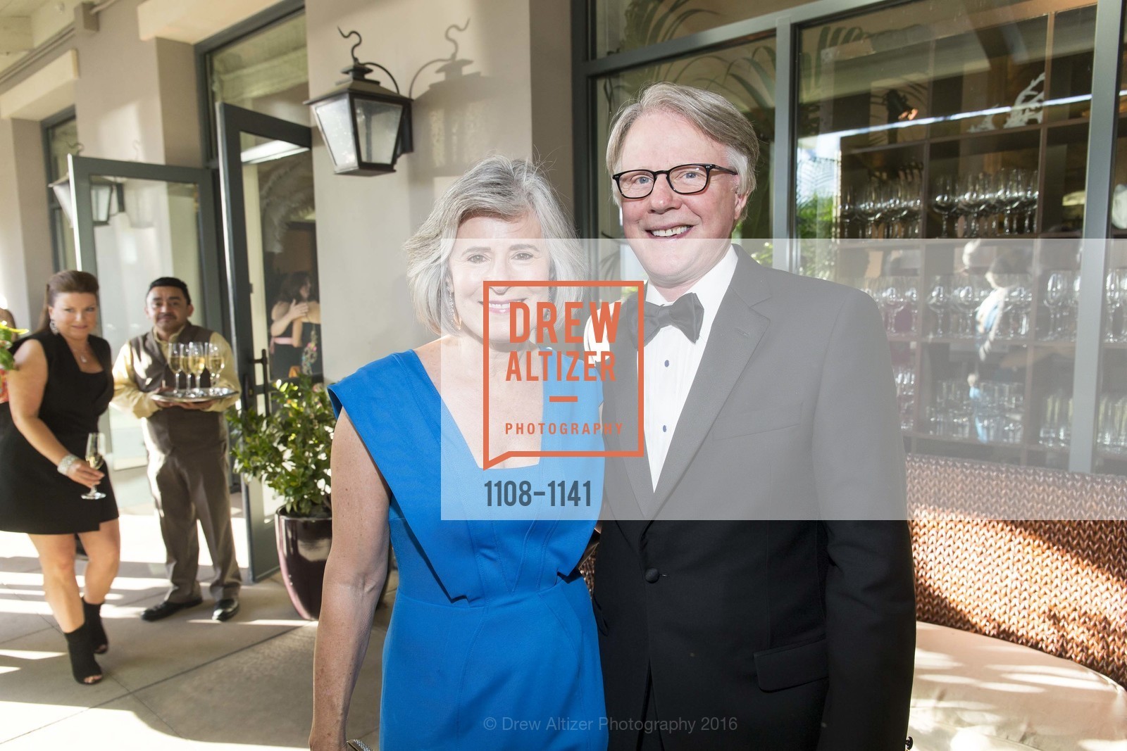 Karen Stephenson, Bill McClave, Part the Cloud Gala 2016, Rosewood Sand Hill, April 30th, 2016, Photo #1108-1141 Karen Stephenson, Bill McClave, Photo #1108-1141