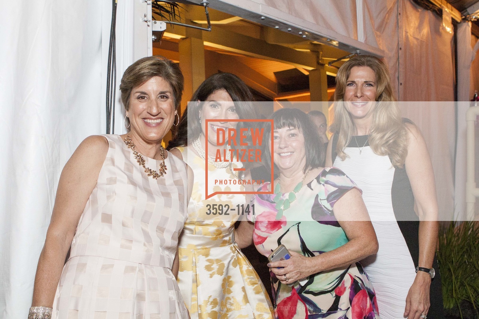 Diane Kounalakis, Tessie Calligeros, Jan Williams, Lisa Choquette, Part the Cloud Gala 2016, Rosewood Sand Hill, April 30th, 2016, Photo #3592-1141 Diane Kounalakis, Tessie Calligeros, Jan Williams, Lisa Choquette, Photo #3592-1141