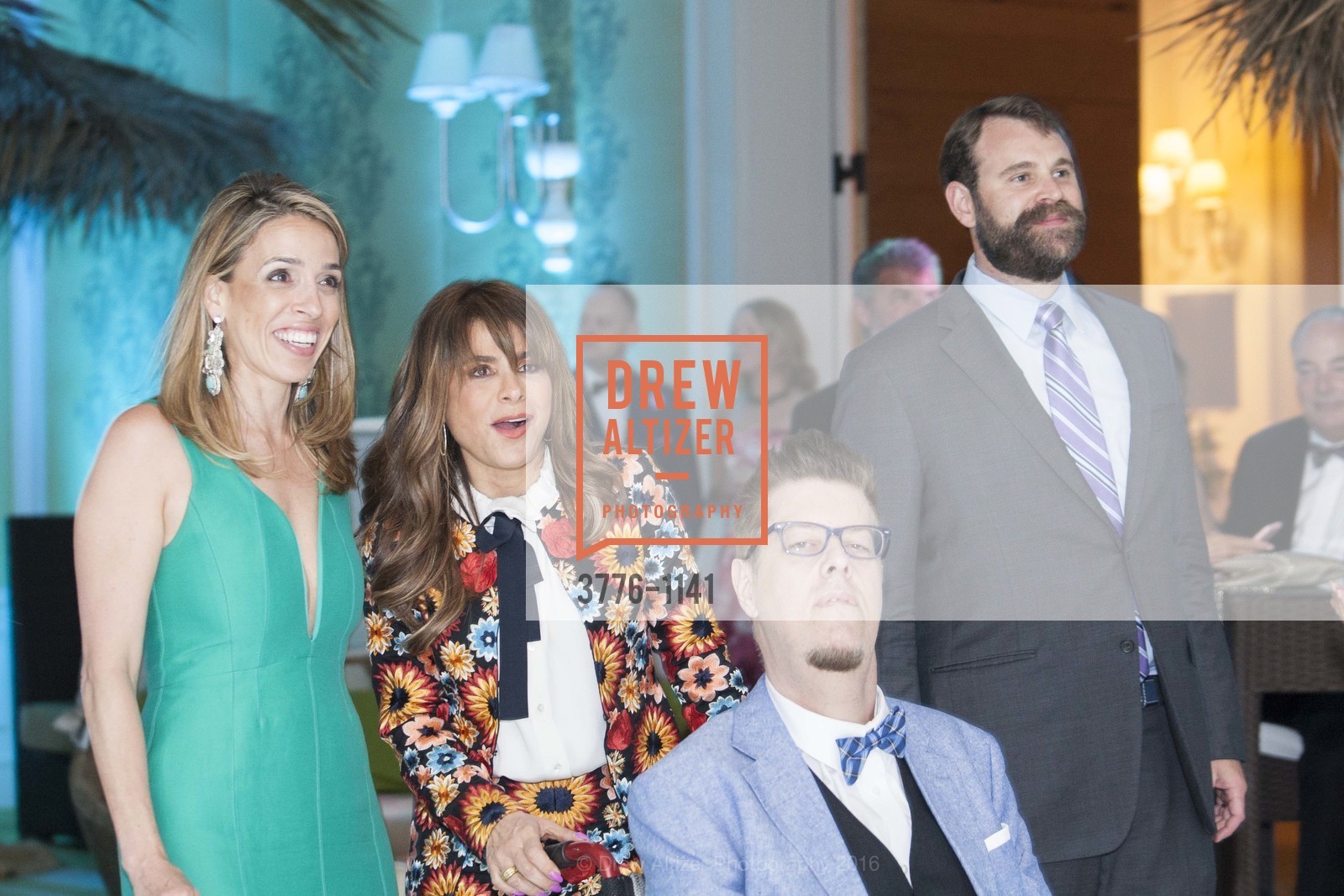 Natasha Dolby, Paula Abdul, Donnie Demers, David Dolby, Part the Cloud Gala 2016, Rosewood Sand Hill, April 30th, 2016, Photo #3776-1141 Natasha Dolby, Paula Abdul, Donnie Demers, David Dolby, Photo #3776-1141