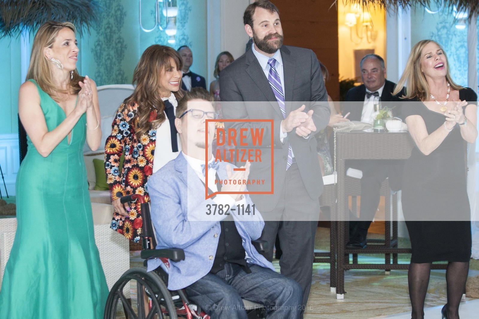 Natasha Dolby, Paula Abdul, Donnie Demers, David Dolby, Part the Cloud Gala 2016, Rosewood Sand Hill, April 30th, 2016, Photo #3782-1141 Natasha Dolby, Paula Abdul, Donnie Demers, David Dolby, Photo #3782-1141