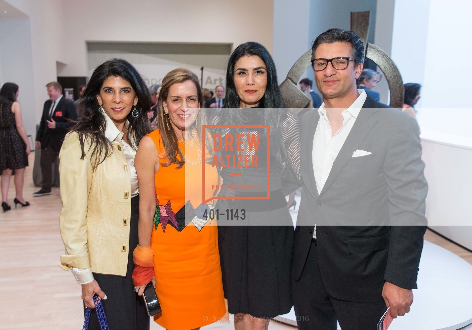 Sujata Pherwani, Yvette Esserman, Afsaneh Akhtari, Michael Raumann, Photo #401-1143