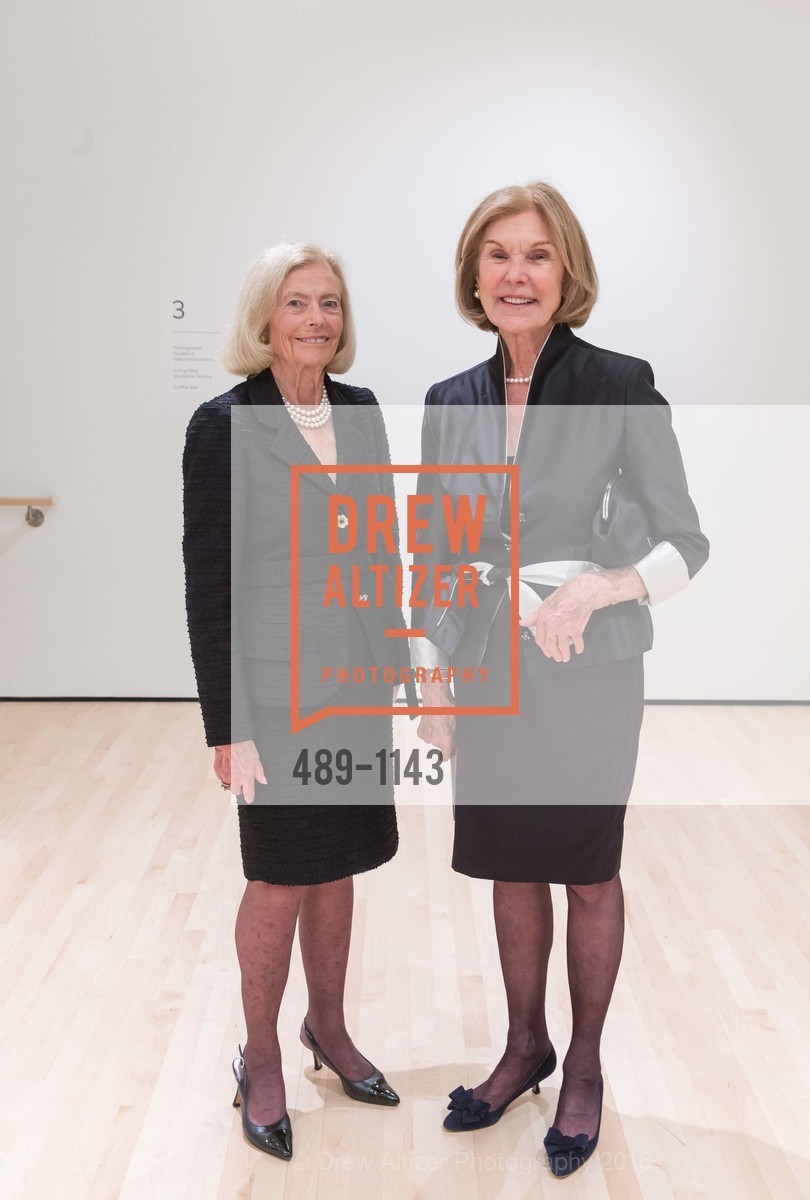 Marion Cope, Jean Phleger, SFMOMA Curators' Circle and Director's Circle Reception sponsored by J.P. Morgan and illy coffee, SFMOMA. 151 3rd St, April 26th, 2016, Photo #489-1143 Marion Cope, Jean Phleger, Photo #489-1143