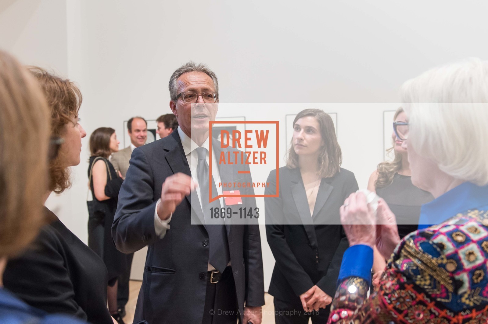 Rudolf Frieling, SFMOMA Curators' Circle and Director's Circle Reception sponsored by J.P. Morgan and illy coffee, SFMOMA. 151 3rd St, April 26th, 2016, Photo #1869-1143 Rudolf Frieling, Photo #1869-1143