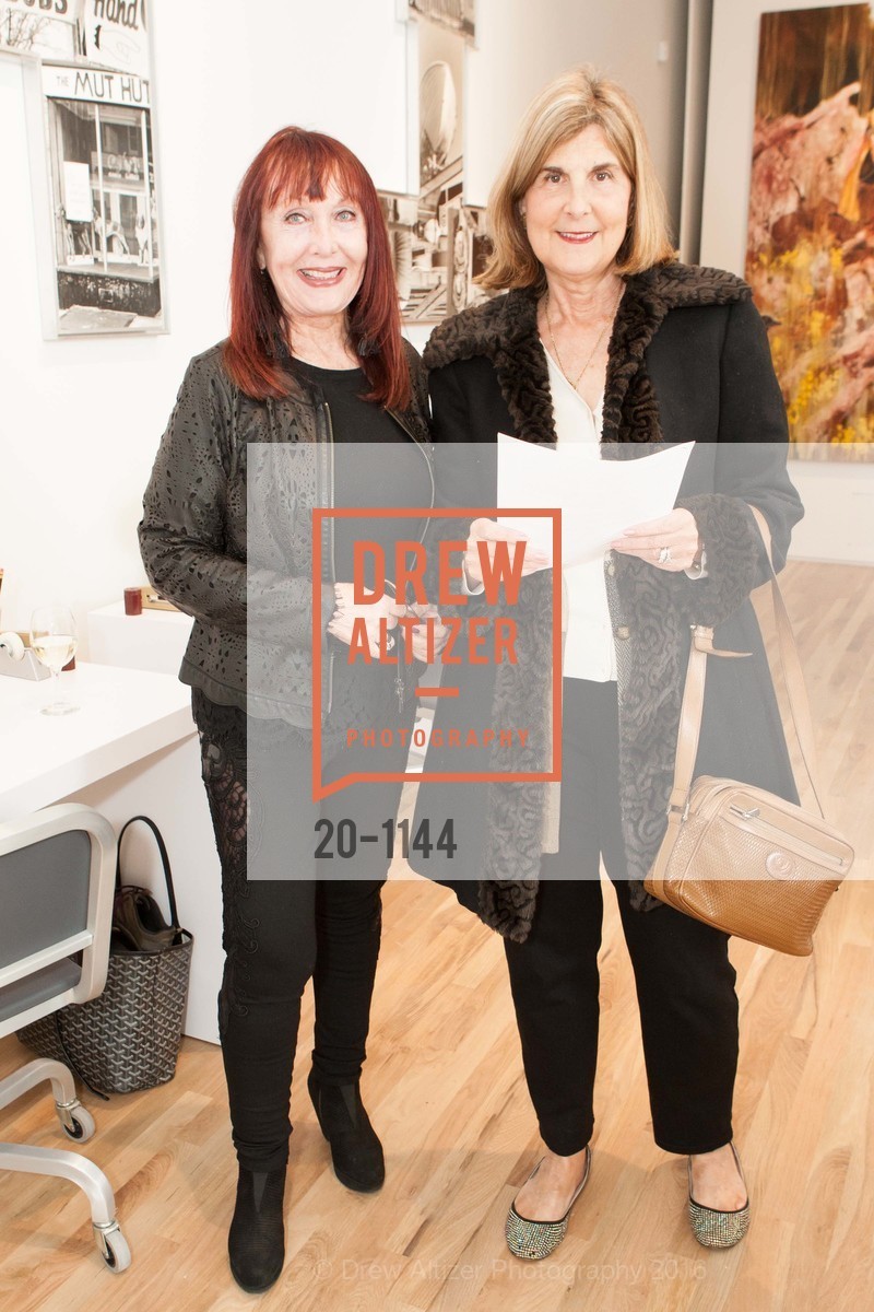 Valerie Evans, Ellen McLennan, The Opening of Pace Palo Alto, Pace Palo Alto. 229 Hamilton Avenue, April 27th, 2016, Photo #20-1144 Valerie Evans, Ellen McLennan, Photo #20-1144