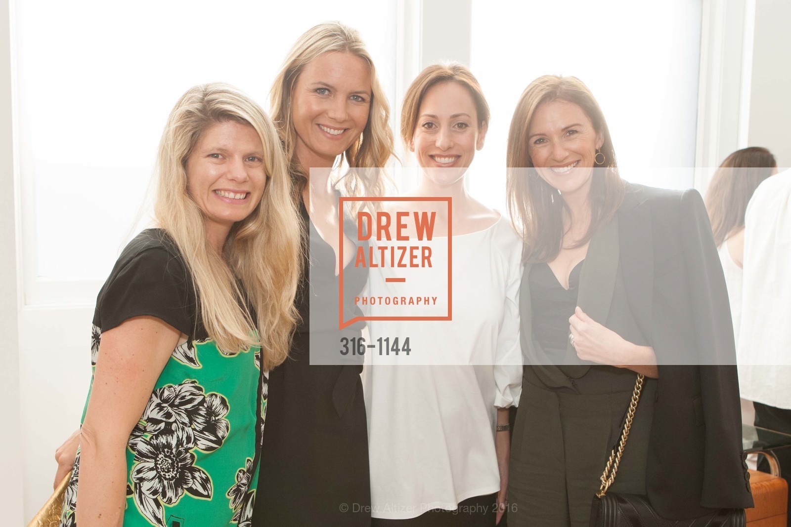 Chelsea Robertson, Katie Simpson, Lisa Hurwich, Eva Schreier, The Opening of Pace Palo Alto, Pace Palo Alto. 229 Hamilton Avenue, April 27th, 2016, Photo #316-1144 Chelsea Robertson, Katie Simpson, Lisa Hurwich, Eva Schreier, Photo #316-1144