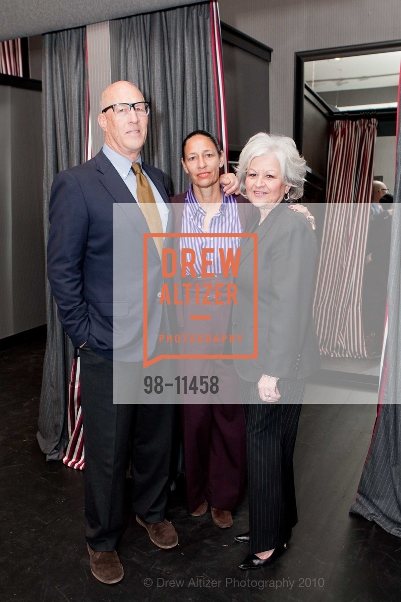 John Mendelson, Pam Mendelson, Kathy Self, Brooks Brothers BLACK FLEECE Store Cocktail Reception, US, March 16th, 2010, Photo #98-11458 John Mendelson, Pam Mendelson, Kathy Self, Photo #98-11458