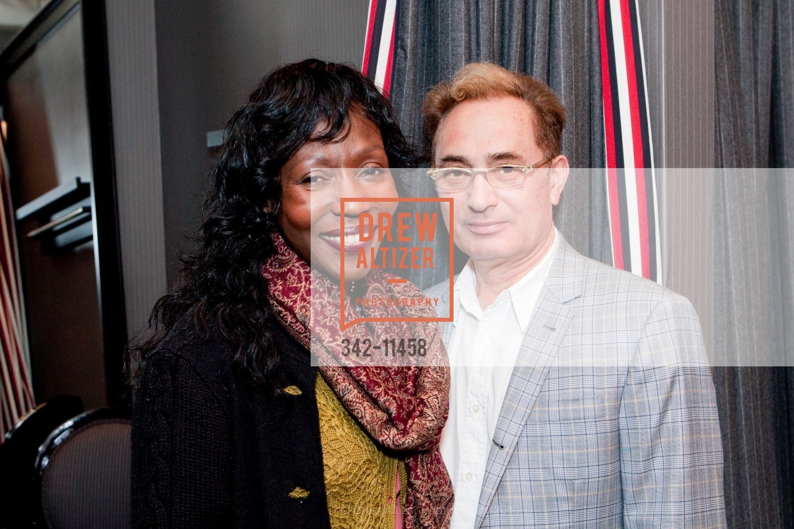 Nellie Muganda, Leonard Atlas, Brooks Brothers BLACK FLEECE Store Cocktail Reception, US, March 16th, 2010, Photo #342-11458 Nellie Muganda, Leonard Atlas, Photo #342-11458