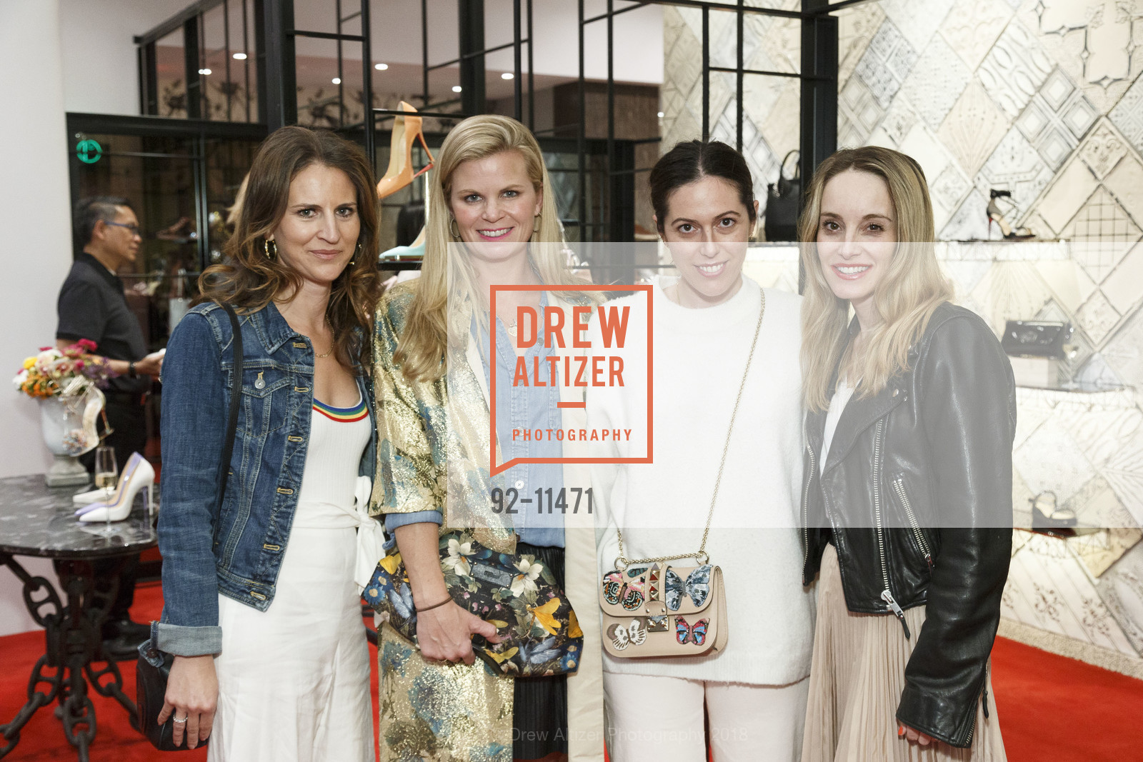 Jennifer Wade, Amanda Salmon, Darby Gaynor Glickman, Lindsey Haswell, Christian Louboutin Spring/Summer 2018 with Michael Purdy, Christian Louboutin. 29 Maiden Lane, May 8th, 2018, Photo #92-11471 Jennifer Wade, Amanda Salmon, Darby Gaynor Glickman, Lindsey Haswell, Photo #92-11471